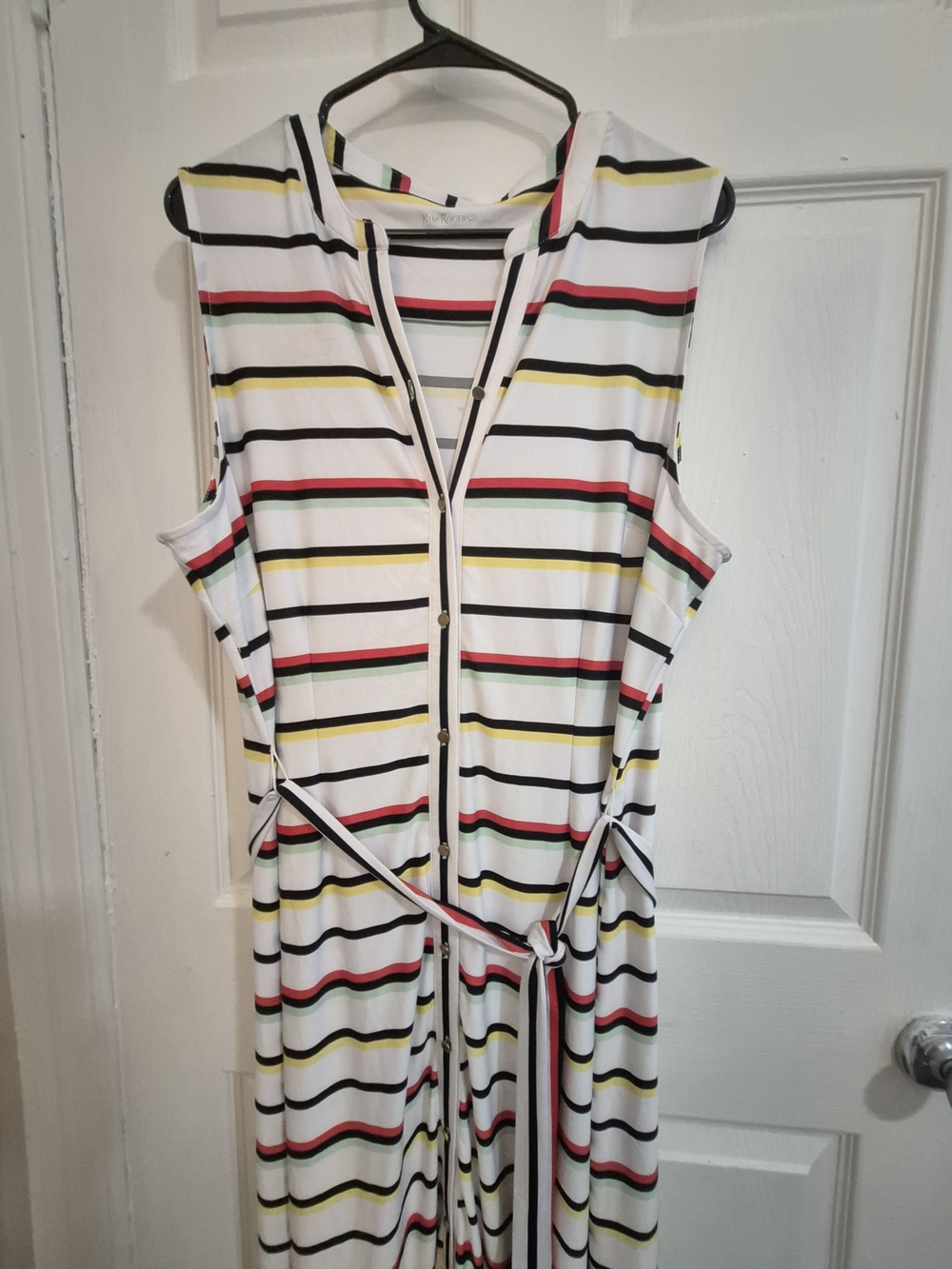 Kim Rogers Stripped Dress